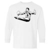 Heavy Cotton Youth Long Sleeve Gildan T-Shirt 5400B Thumbnail