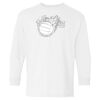 Heavy Cotton Youth Long Sleeve Gildan T-Shirt 5400B Thumbnail