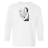 Heavy Cotton Youth Long Sleeve Gildan T-Shirt 5400B Thumbnail