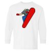 Heavy Cotton Youth Long Sleeve Gildan T-Shirt 5400B Thumbnail