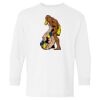 Heavy Cotton Youth Long Sleeve Gildan T-Shirt 5400B Thumbnail