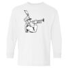 Heavy Cotton Youth Long Sleeve Gildan T-Shirt 5400B Thumbnail