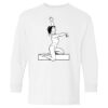Heavy Cotton Youth Long Sleeve Gildan T-Shirt 5400B Thumbnail