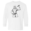 Heavy Cotton Youth Long Sleeve Gildan T-Shirt 5400B Thumbnail