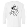 Heavy Cotton Youth Long Sleeve Gildan T-Shirt 5400B Thumbnail
