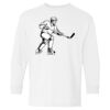 Heavy Cotton Youth Long Sleeve Gildan T-Shirt 5400B Thumbnail