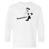 Heavy Cotton Youth Long Sleeve Gildan T-Shirt 5400B Thumbnail