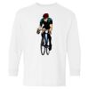 Heavy Cotton Youth Long Sleeve Gildan T-Shirt 5400B Thumbnail