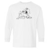 Heavy Cotton Youth Long Sleeve Gildan T-Shirt 5400B Thumbnail