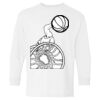 Heavy Cotton Youth Long Sleeve Gildan T-Shirt 5400B Thumbnail
