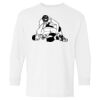 Heavy Cotton Youth Long Sleeve Gildan T-Shirt 5400B Thumbnail
