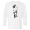 Heavy Cotton Youth Long Sleeve Gildan T-Shirt 5400B Thumbnail