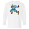 Heavy Cotton Youth Long Sleeve Gildan T-Shirt 5400B Thumbnail