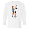 Heavy Cotton Youth Long Sleeve Gildan T-Shirt 5400B Thumbnail