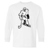 Heavy Cotton Youth Long Sleeve Gildan T-Shirt 5400B Thumbnail