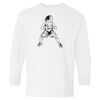 Heavy Cotton Youth Long Sleeve Gildan T-Shirt 5400B Thumbnail