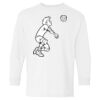 Heavy Cotton Youth Long Sleeve Gildan T-Shirt 5400B Thumbnail