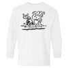 Heavy Cotton Youth Long Sleeve Gildan T-Shirt 5400B Thumbnail