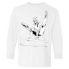 Heavy Cotton Youth Long Sleeve Gildan T-Shirt 5400B Thumbnail