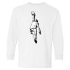 Heavy Cotton Youth Long Sleeve Gildan T-Shirt 5400B Thumbnail