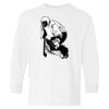 Heavy Cotton Youth Long Sleeve Gildan T-Shirt 5400B Thumbnail
