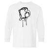 Heavy Cotton Youth Long Sleeve Gildan T-Shirt 5400B Thumbnail