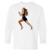 Heavy Cotton Youth Long Sleeve Gildan T-Shirt 5400B Thumbnail