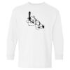 Heavy Cotton Youth Long Sleeve Gildan T-Shirt 5400B Thumbnail