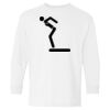 Heavy Cotton Youth Long Sleeve Gildan T-Shirt 5400B Thumbnail