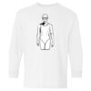 Heavy Cotton Youth Long Sleeve Gildan T-Shirt 5400B Thumbnail
