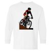 Heavy Cotton Youth Long Sleeve Gildan T-Shirt 5400B Thumbnail