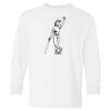 Heavy Cotton Youth Long Sleeve Gildan T-Shirt 5400B Thumbnail