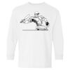 Heavy Cotton Youth Long Sleeve Gildan T-Shirt 5400B Thumbnail
