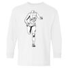 Heavy Cotton Youth Long Sleeve Gildan T-Shirt 5400B Thumbnail
