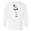 Heavy Cotton Youth Long Sleeve Gildan T-Shirt 5400B Thumbnail