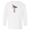 Heavy Cotton Youth Long Sleeve Gildan T-Shirt 5400B Thumbnail