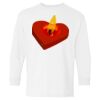 Heavy Cotton Youth Long Sleeve Gildan T-Shirt 5400B Thumbnail
