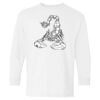 Heavy Cotton Youth Long Sleeve Gildan T-Shirt 5400B Thumbnail