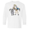 Heavy Cotton Youth Long Sleeve Gildan T-Shirt 5400B Thumbnail