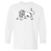 Heavy Cotton Youth Long Sleeve Gildan T-Shirt 5400B Thumbnail