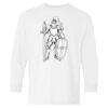 Heavy Cotton Youth Long Sleeve Gildan T-Shirt 5400B Thumbnail