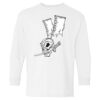 Heavy Cotton Youth Long Sleeve Gildan T-Shirt 5400B Thumbnail