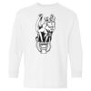 Heavy Cotton Youth Long Sleeve Gildan T-Shirt 5400B Thumbnail