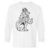 Heavy Cotton Youth Long Sleeve Gildan T-Shirt 5400B Thumbnail