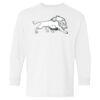 Heavy Cotton Youth Long Sleeve Gildan T-Shirt 5400B Thumbnail
