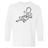 Heavy Cotton Youth Long Sleeve Gildan T-Shirt 5400B Thumbnail