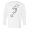 Heavy Cotton Youth Long Sleeve Gildan T-Shirt 5400B Thumbnail