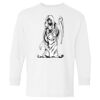 Heavy Cotton Youth Long Sleeve Gildan T-Shirt 5400B Thumbnail