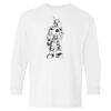 Heavy Cotton Youth Long Sleeve Gildan T-Shirt 5400B Thumbnail