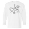 Heavy Cotton Youth Long Sleeve Gildan T-Shirt 5400B Thumbnail